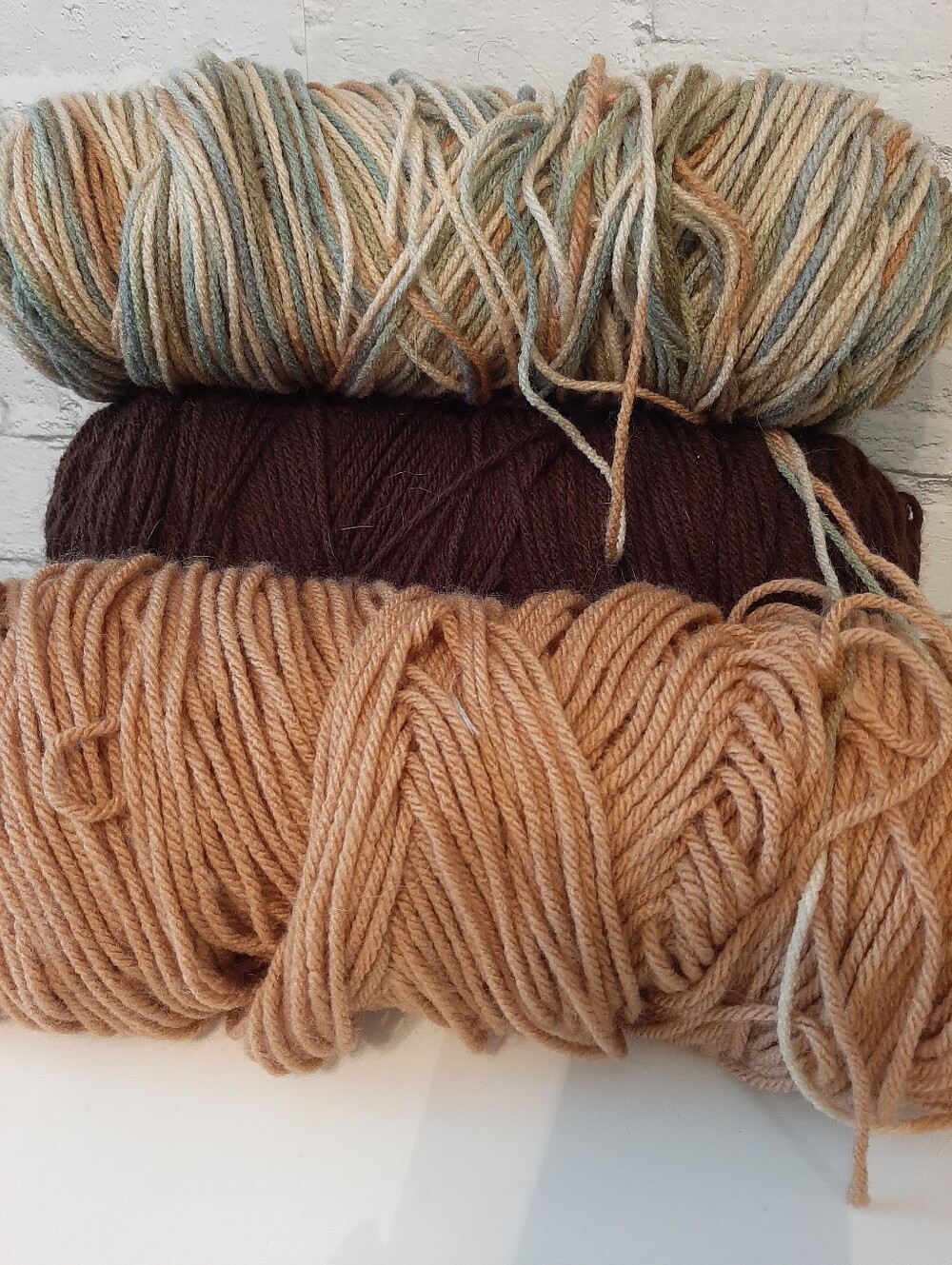 Neutral Multicolor & Brown Yarn Bundle - Home Accents